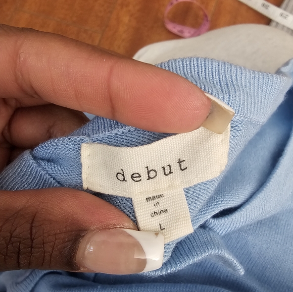 Beautiful Baby Blue Cardigan - Picture 12 of 12